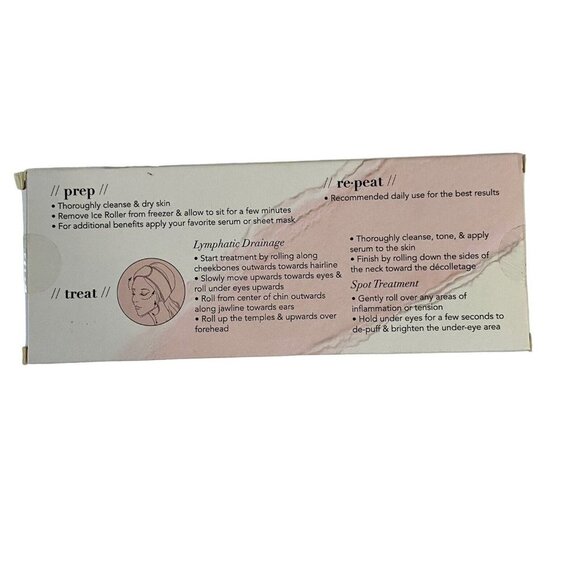 Kit.Sch Ice Roller For Your Skin Stainless Steel New In Sealed Box - Picture 3 of 8